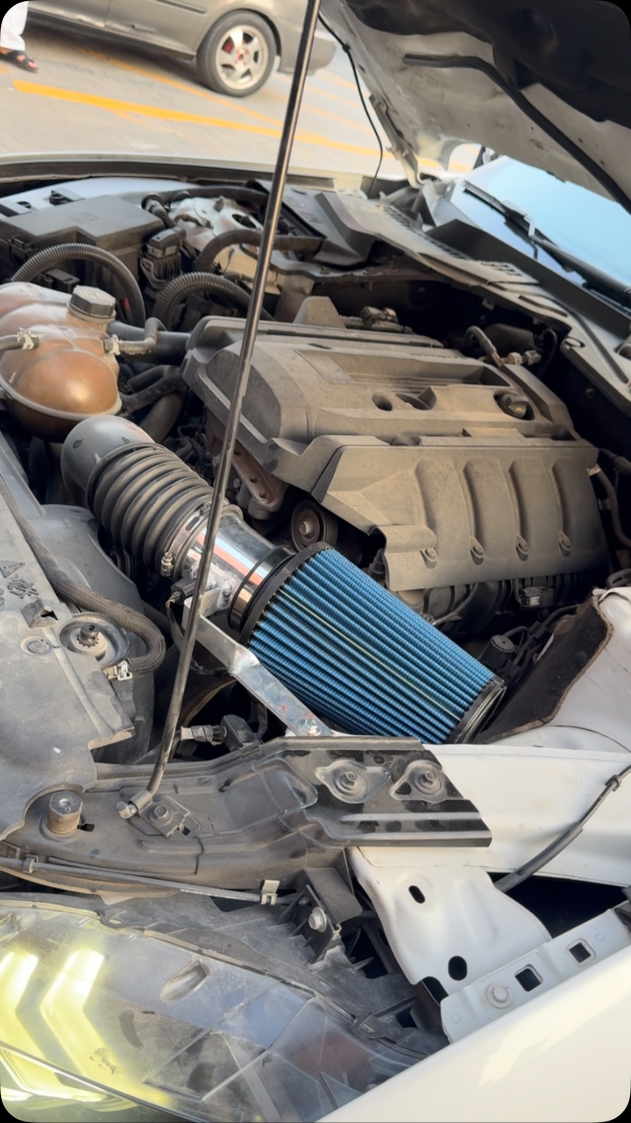 AKH Mustang Half Air Intake System installation